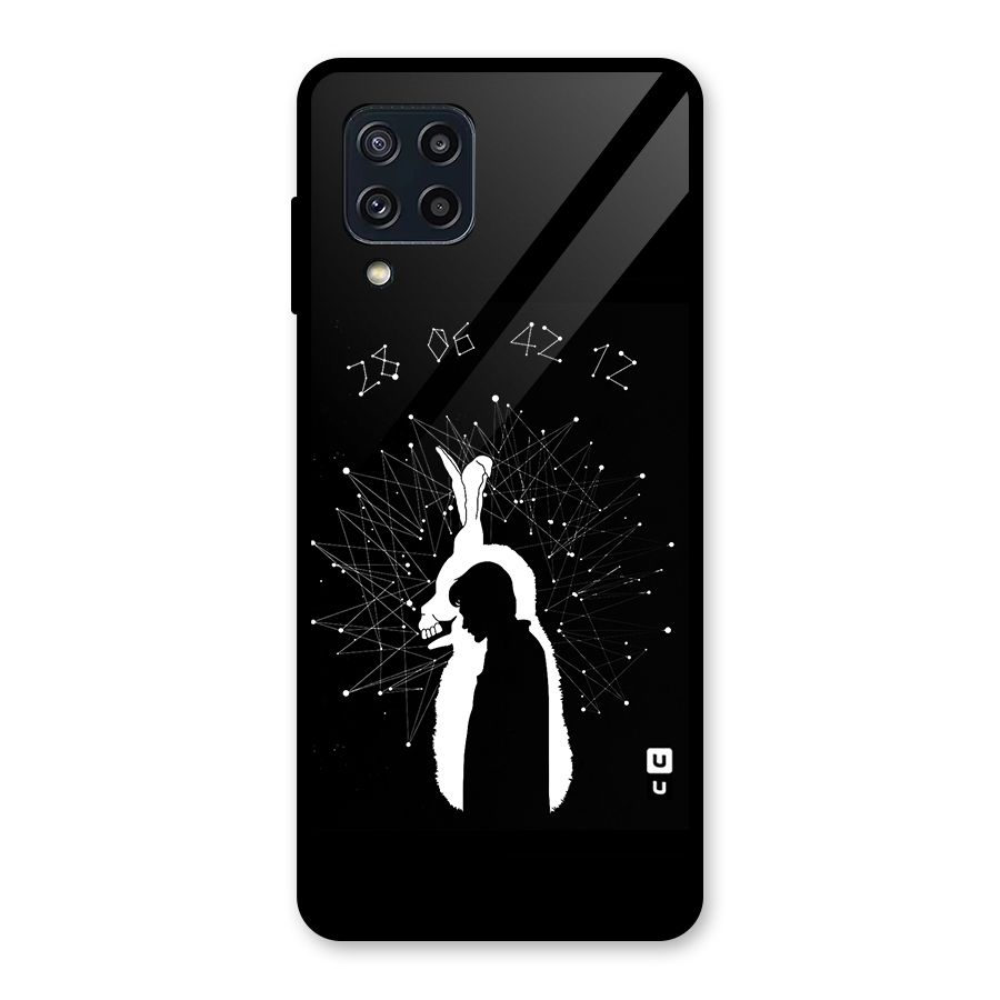Donnie Darko Silhouette Glass Back Case for Galaxy M32