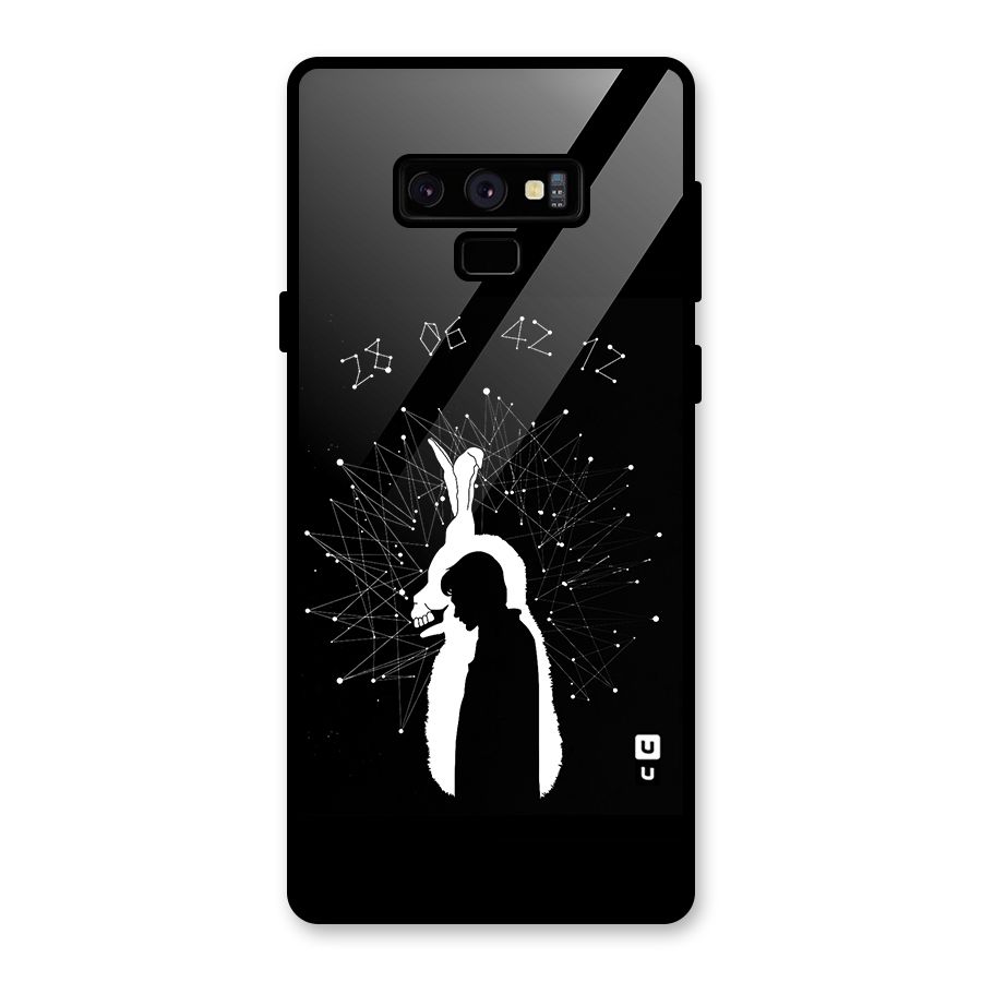 Donnie Darko Silhouette Glass Back Case for Galaxy Note 9