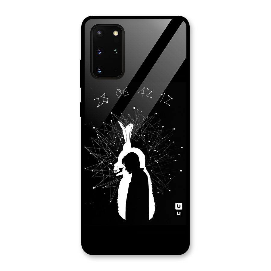 Donnie Darko Silhouette Glass Back Case for Galaxy S20 Plus