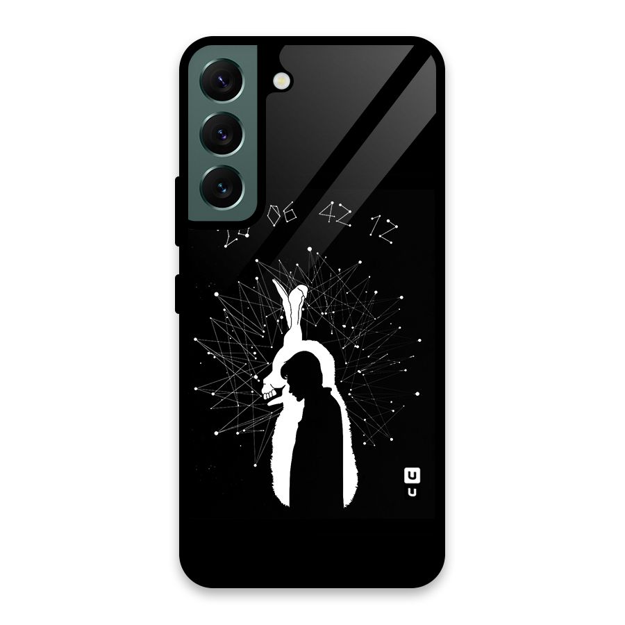 Donnie Darko Silhouette Glass Back Case for Galaxy S22 5G