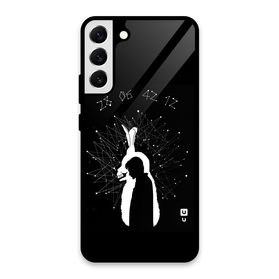 Donnie Darko Silhouette Glass Back Case for Galaxy S22 Plus 5G