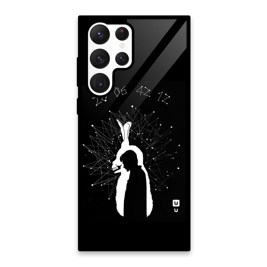 Donnie Darko Silhouette Glass Back Case for Galaxy S22 Ultra 5G