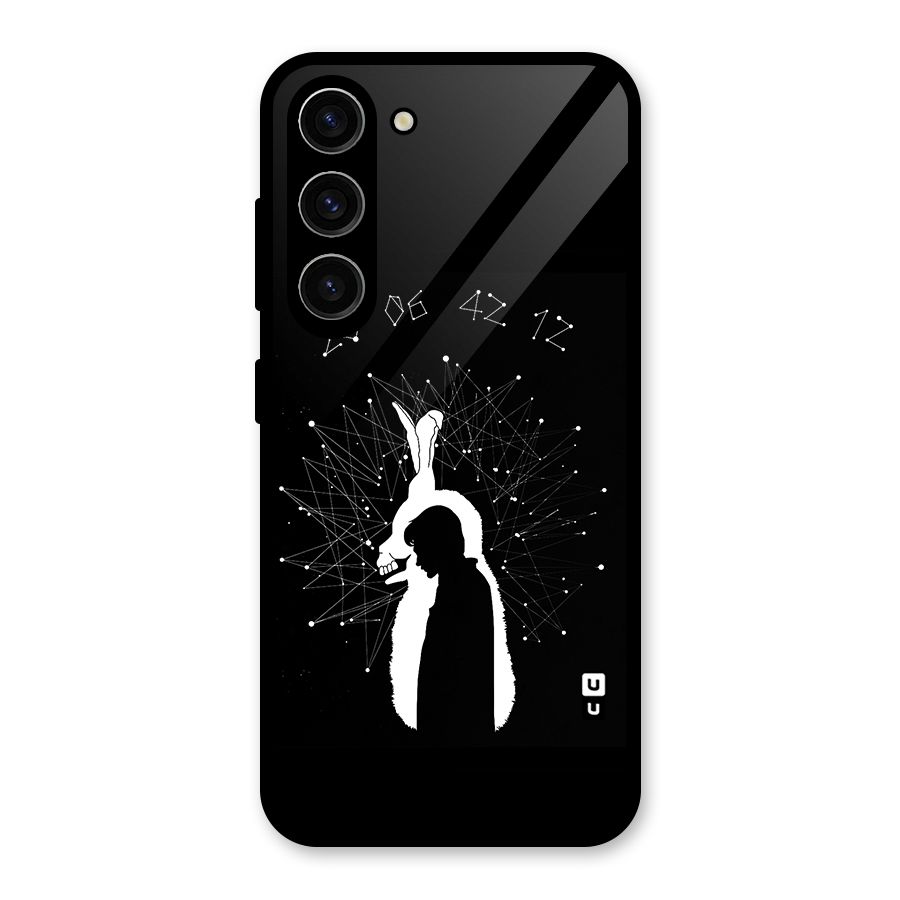 Donnie Darko Silhouette Glass Back Case for Galaxy S23