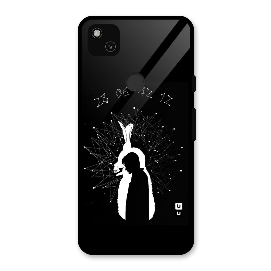 Donnie Darko Silhouette Glass Back Case for Google Pixel 4a