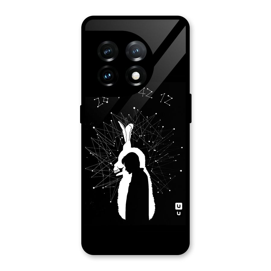Donnie Darko Silhouette Glass Back Case for OnePlus 11