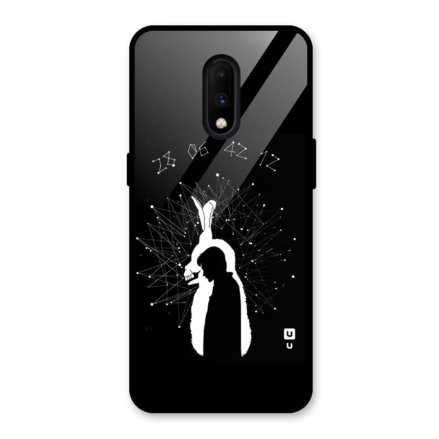 Donnie Darko Silhouette Glass Back Case for OnePlus 7
