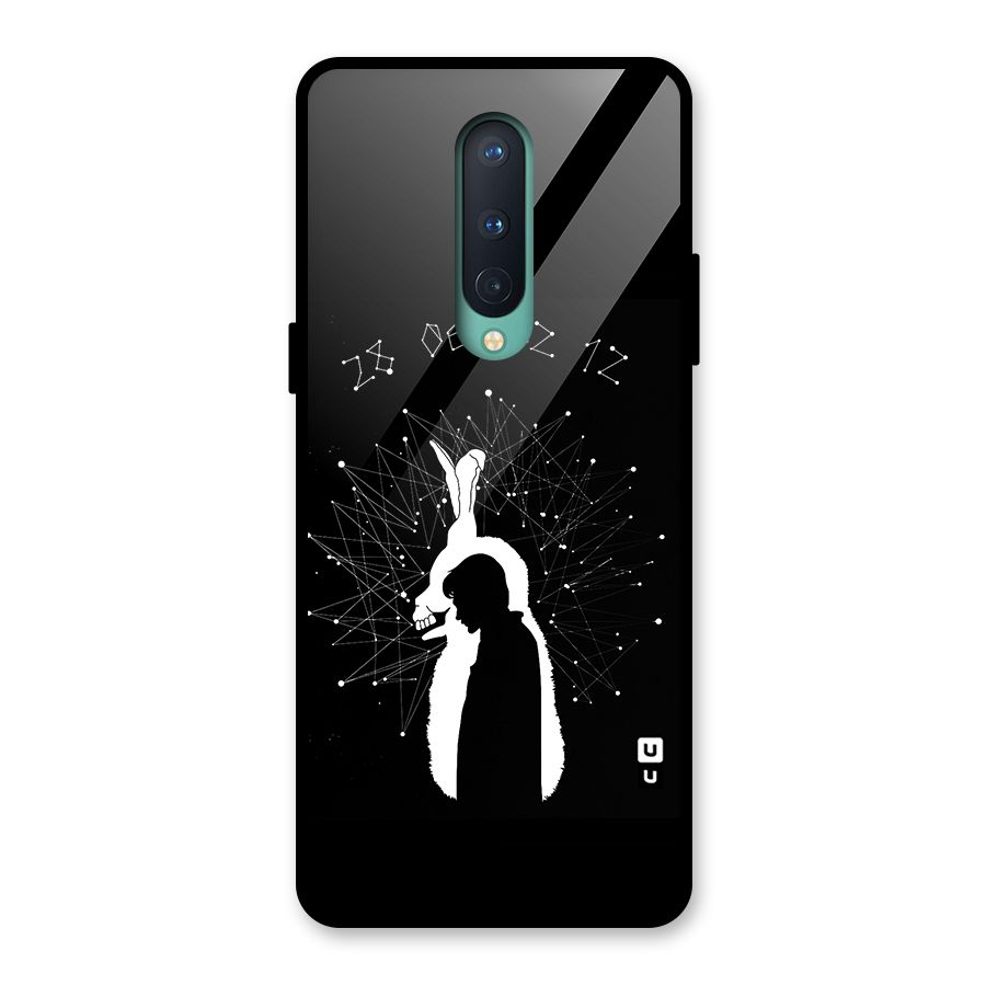 Donnie Darko Silhouette Glass Back Case for OnePlus 8