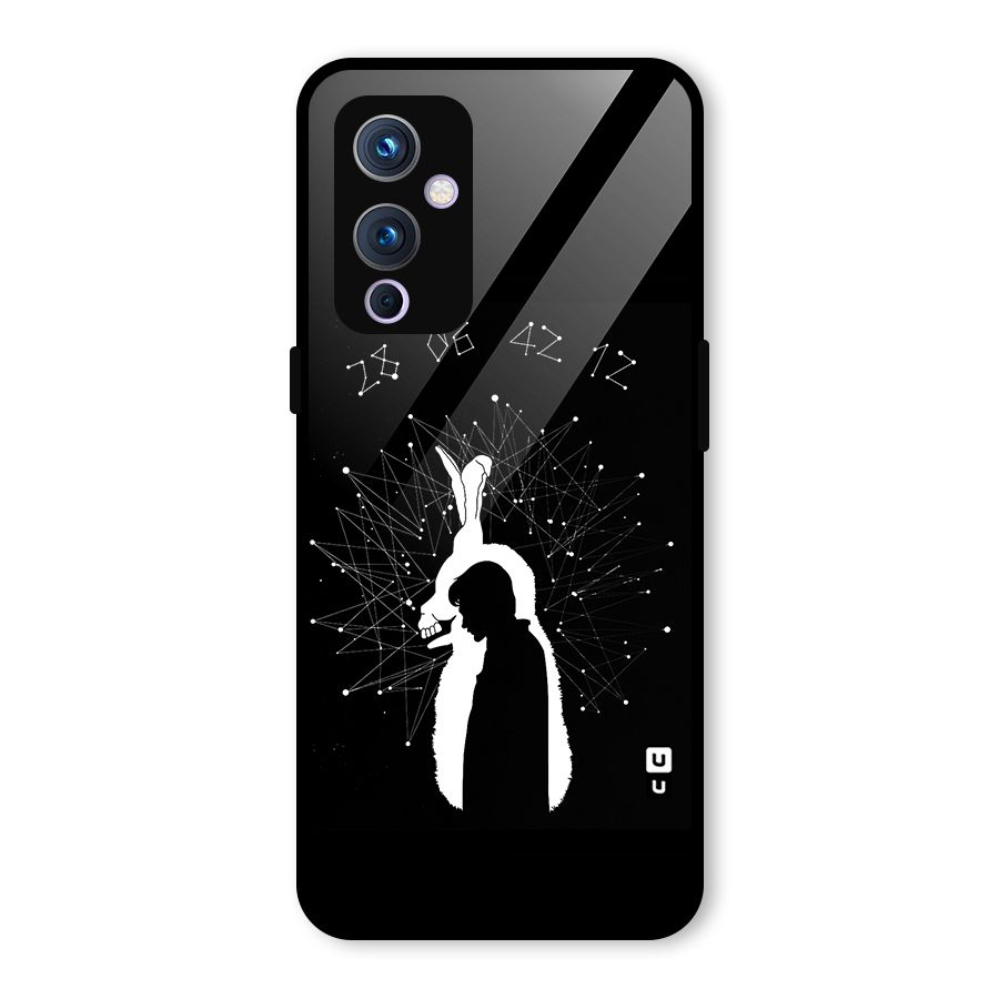 Donnie Darko Silhouette Glass Back Case for OnePlus 9