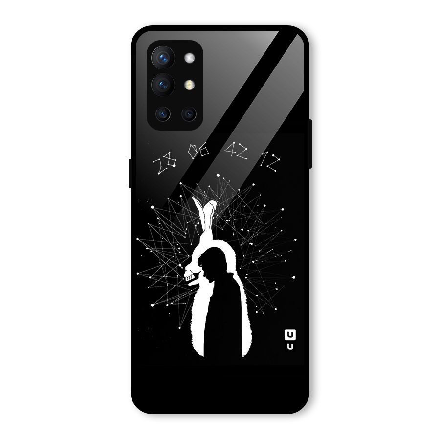 Donnie Darko Silhouette Glass Back Case for OnePlus 9R