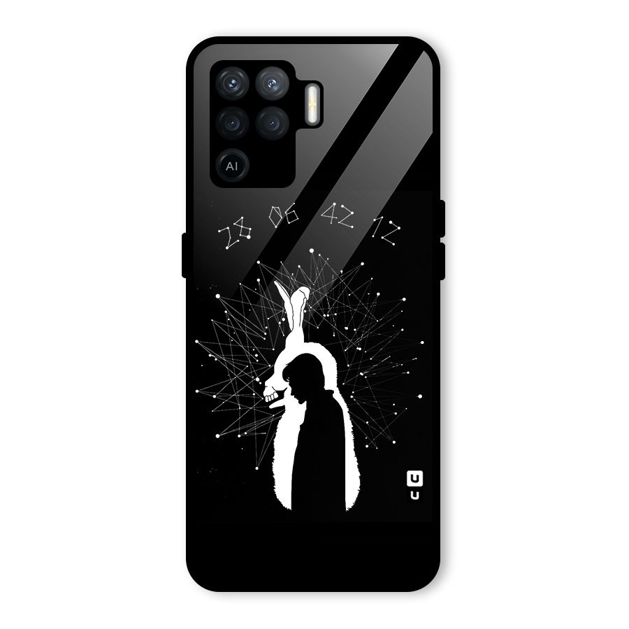 Donnie Darko Silhouette Glass Back Case for Oppo F19 Pro