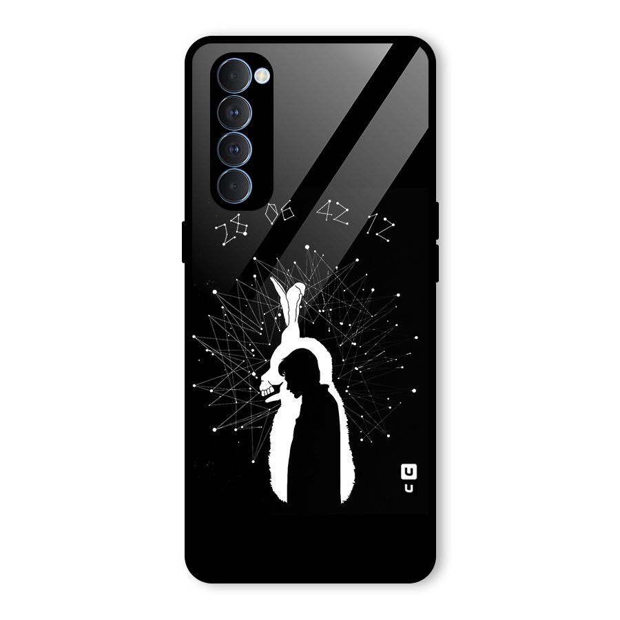 Donnie Darko Silhouette Glass Back Case for Oppo Reno4 Pro