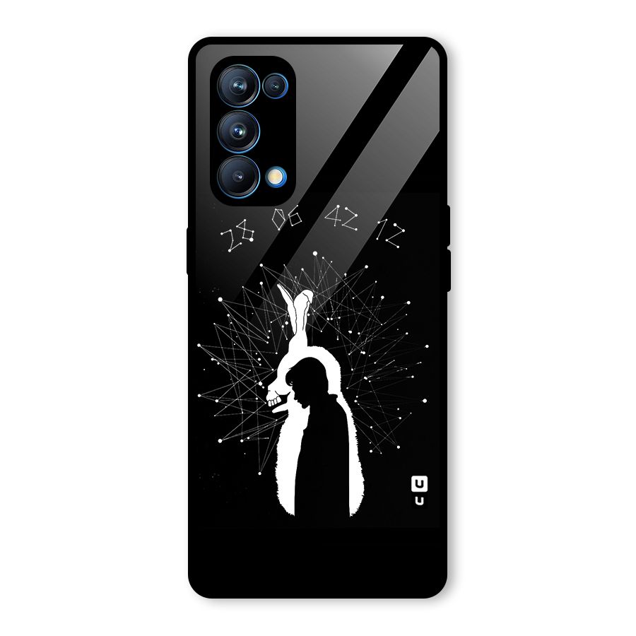 Donnie Darko Silhouette Glass Back Case for Oppo Reno5 Pro 5G