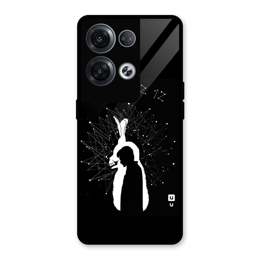 Donnie Darko Silhouette Glass Back Case for Oppo Reno8 Pro 5G
