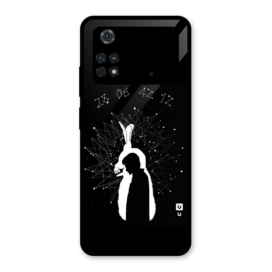 Donnie Darko Silhouette Glass Back Case for Poco M4 Pro 4G