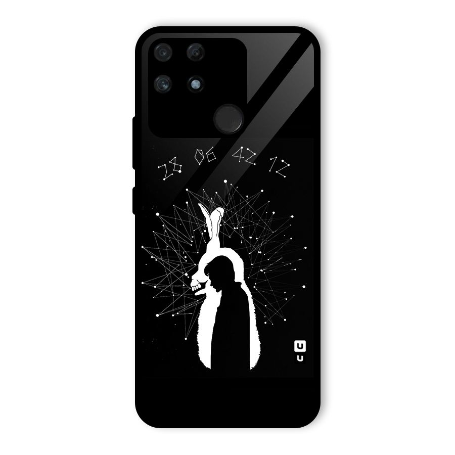 Donnie Darko Silhouette Glass Back Case for Realme Narzo 50A