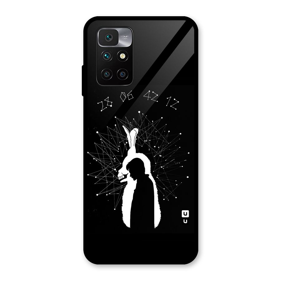 Donnie Darko Silhouette Glass Back Case for Redmi 10 Prime