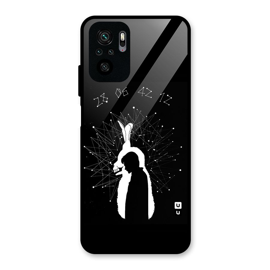 Donnie Darko Silhouette Glass Back Case for Redmi Note 10S
