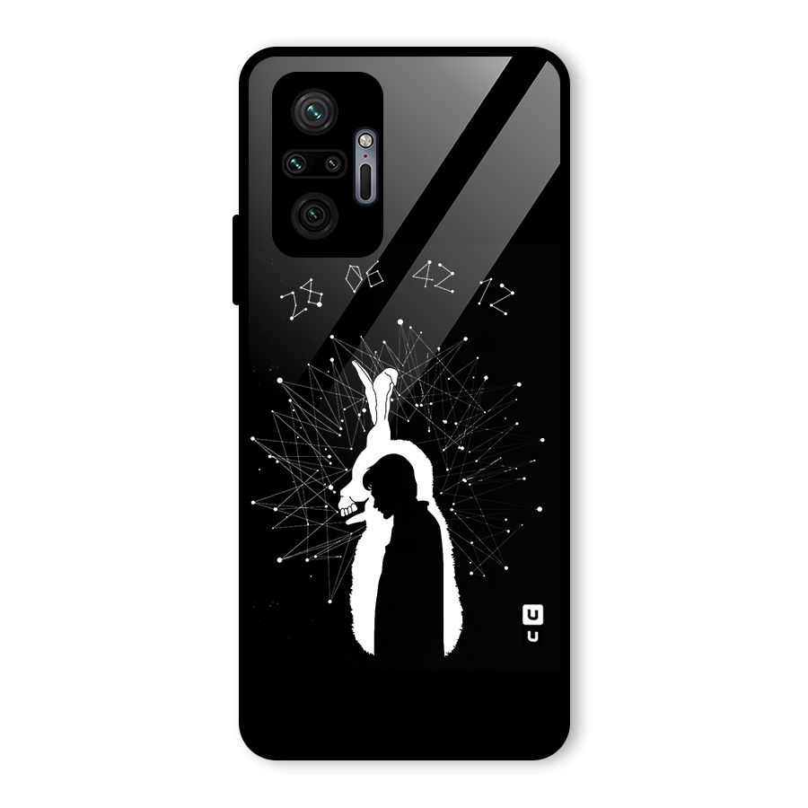 Donnie Darko Silhouette Glass Back Case for Redmi Note 10 Pro