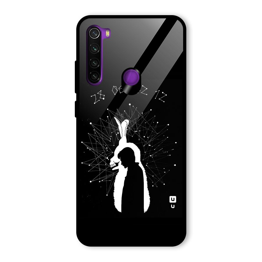 Donnie Darko Silhouette Glass Back Case for Redmi Note 8