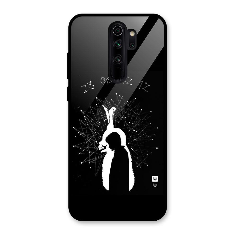 Donnie Darko Silhouette Glass Back Case for Redmi Note 8 Pro