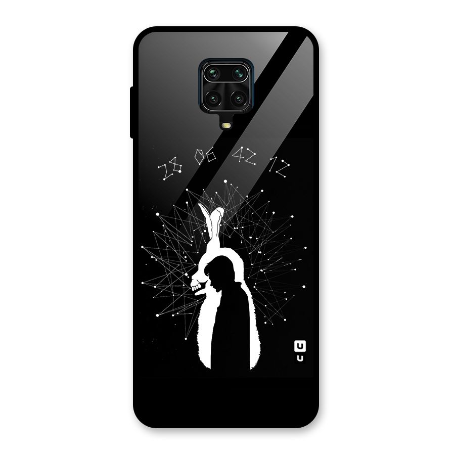 Donnie Darko Silhouette Glass Back Case for Redmi Note 9 Pro Max