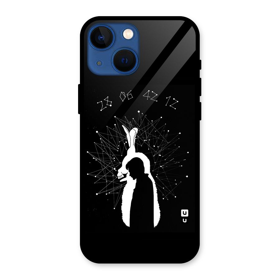 Donnie Darko Silhouette Glass Back Case for iPhone 13 Mini