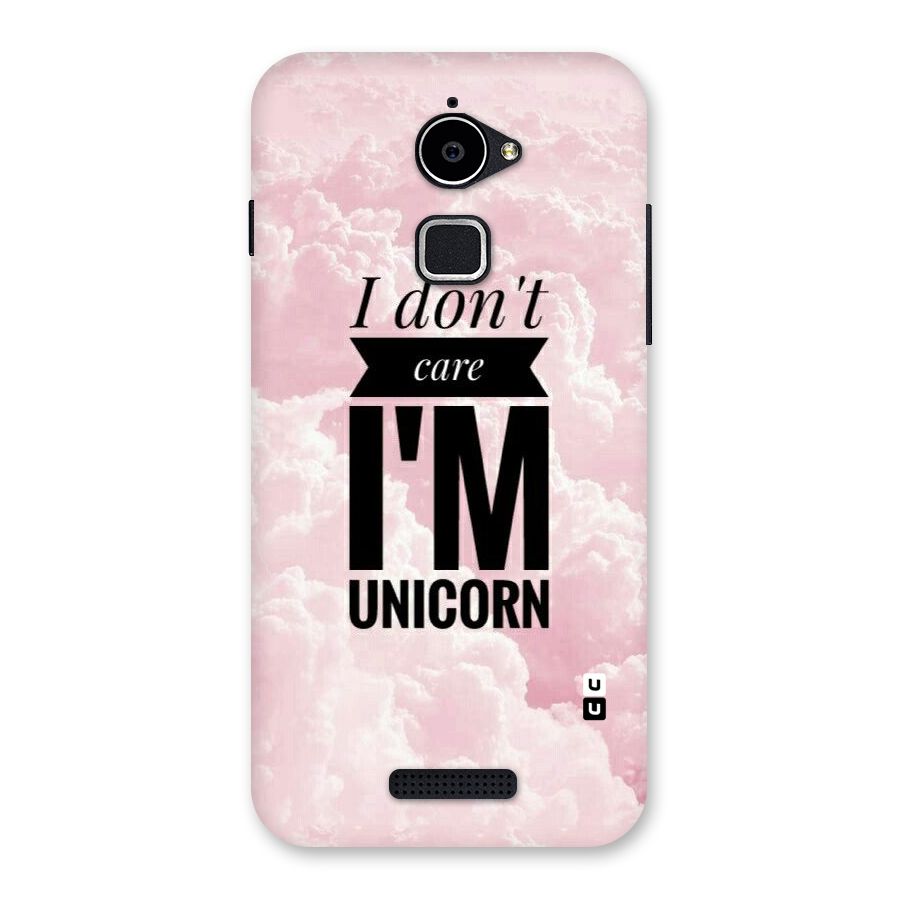 Dont Care Unicorn Back Case for Coolpad Note 3 Lite