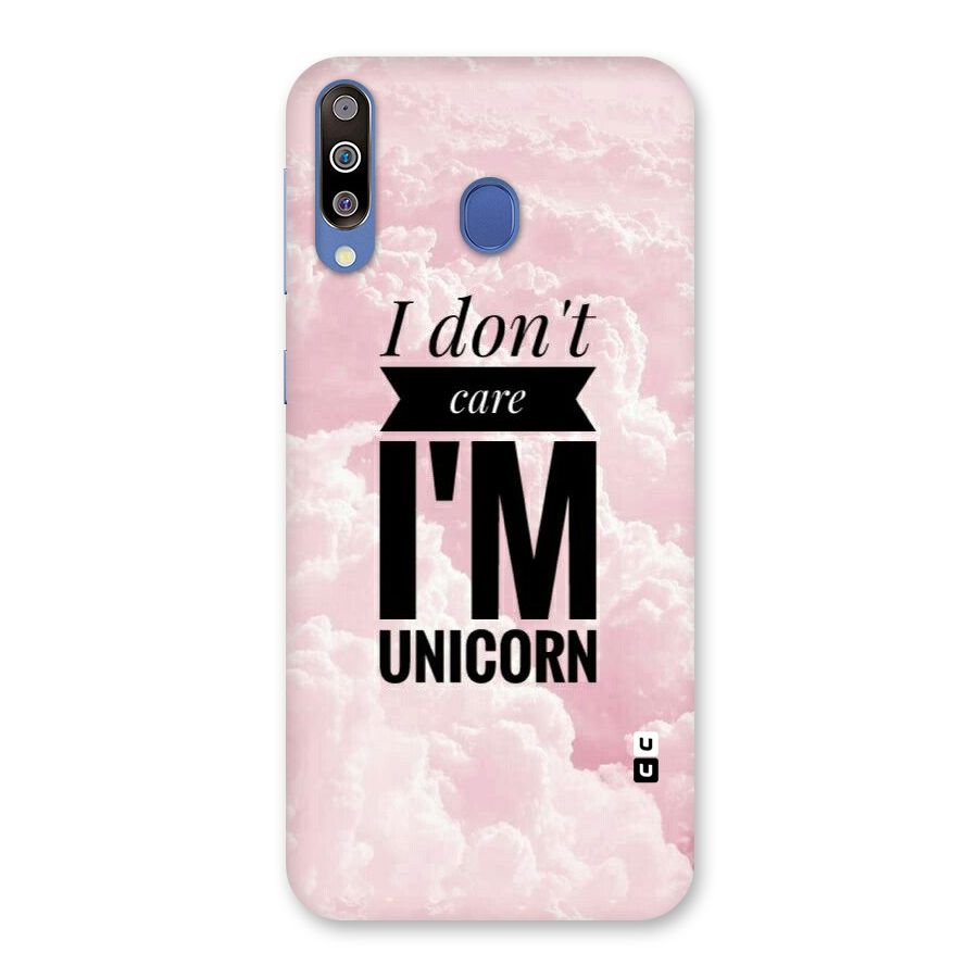 Dont Care Unicorn Back Case for Galaxy M30