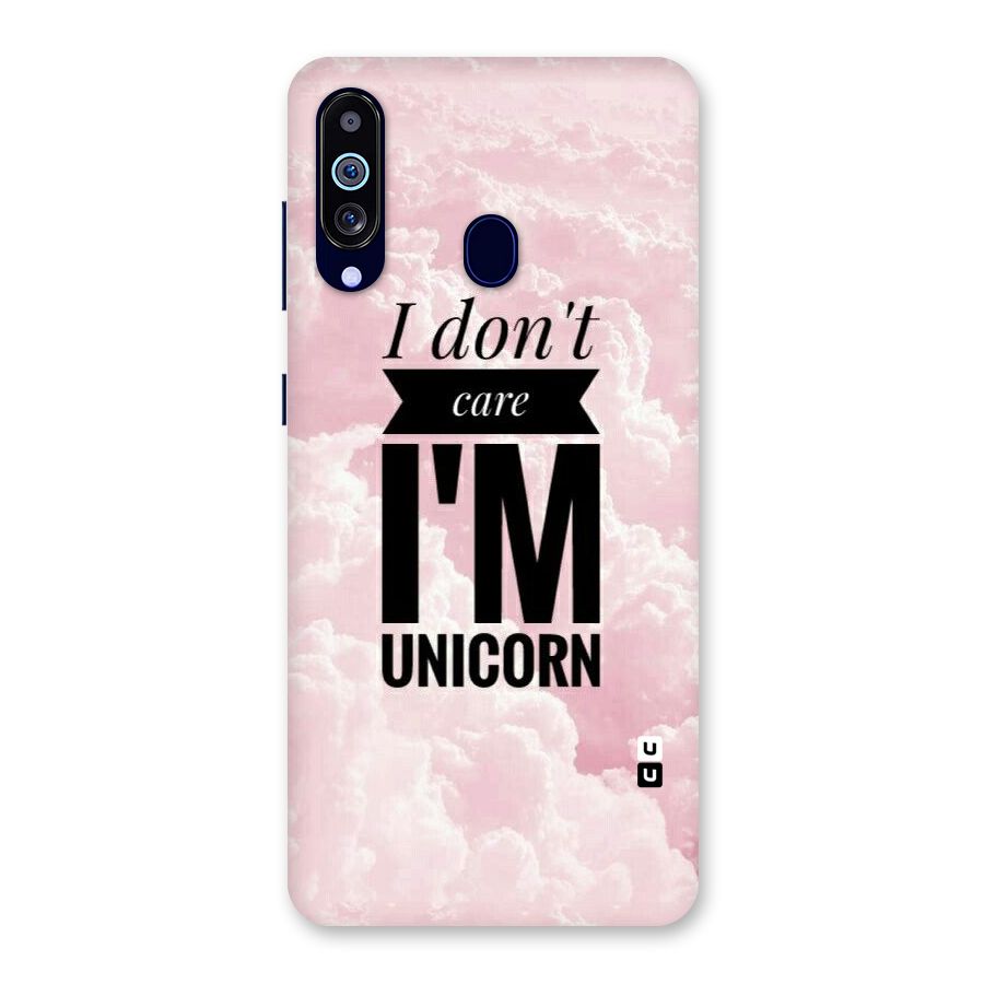 Dont Care Unicorn Back Case for Galaxy M40
