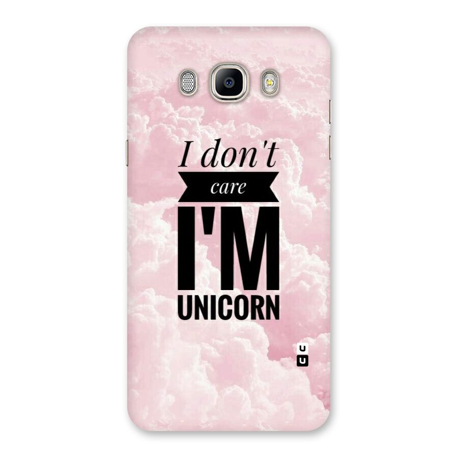 Dont Care Unicorn Back Case for Galaxy On8