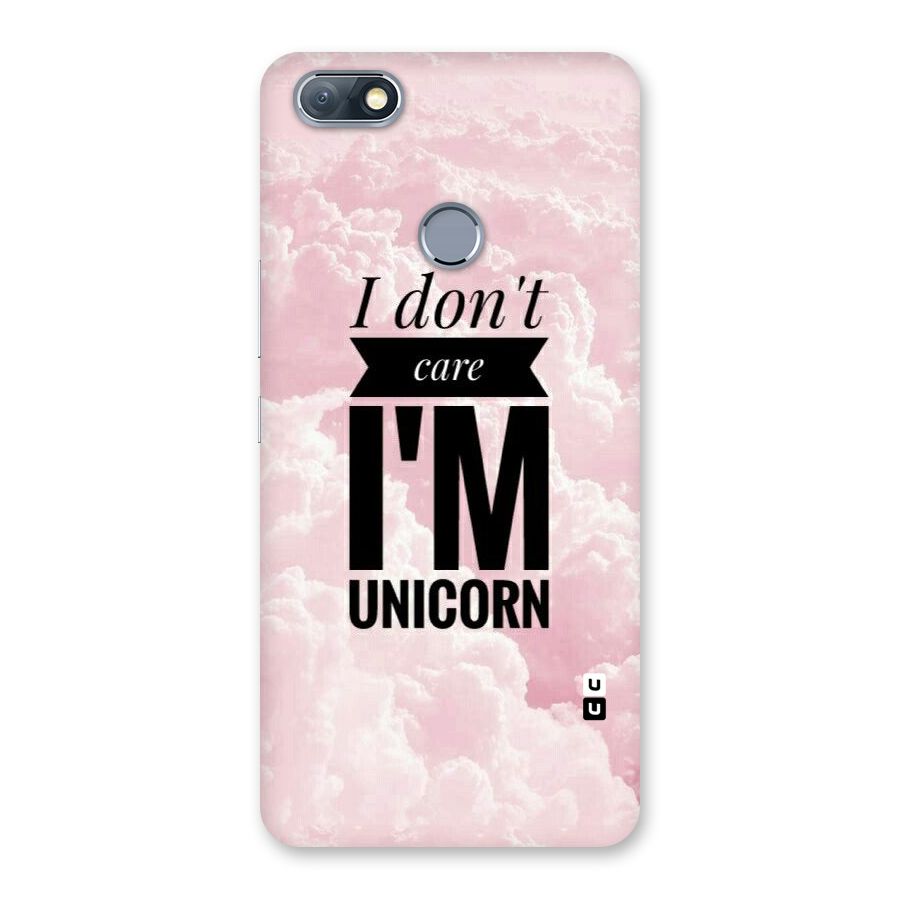 Dont Care Unicorn Back Case for Infinix Note 5