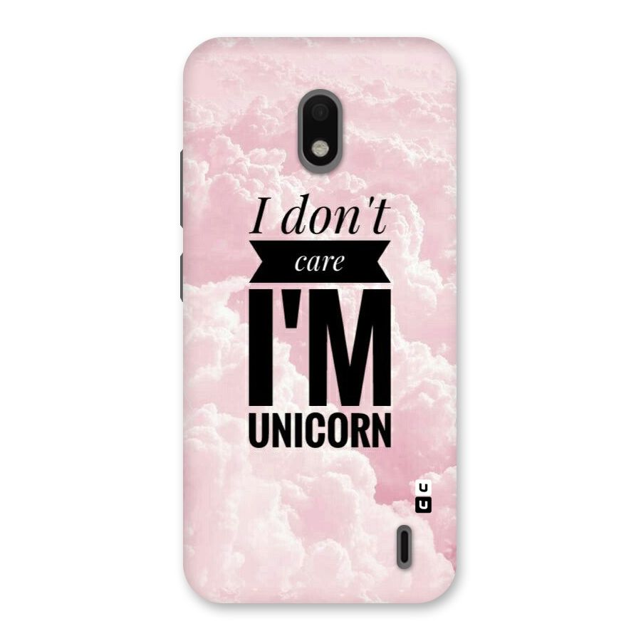 Dont Care Unicorn Back Case for Nokia 2.2