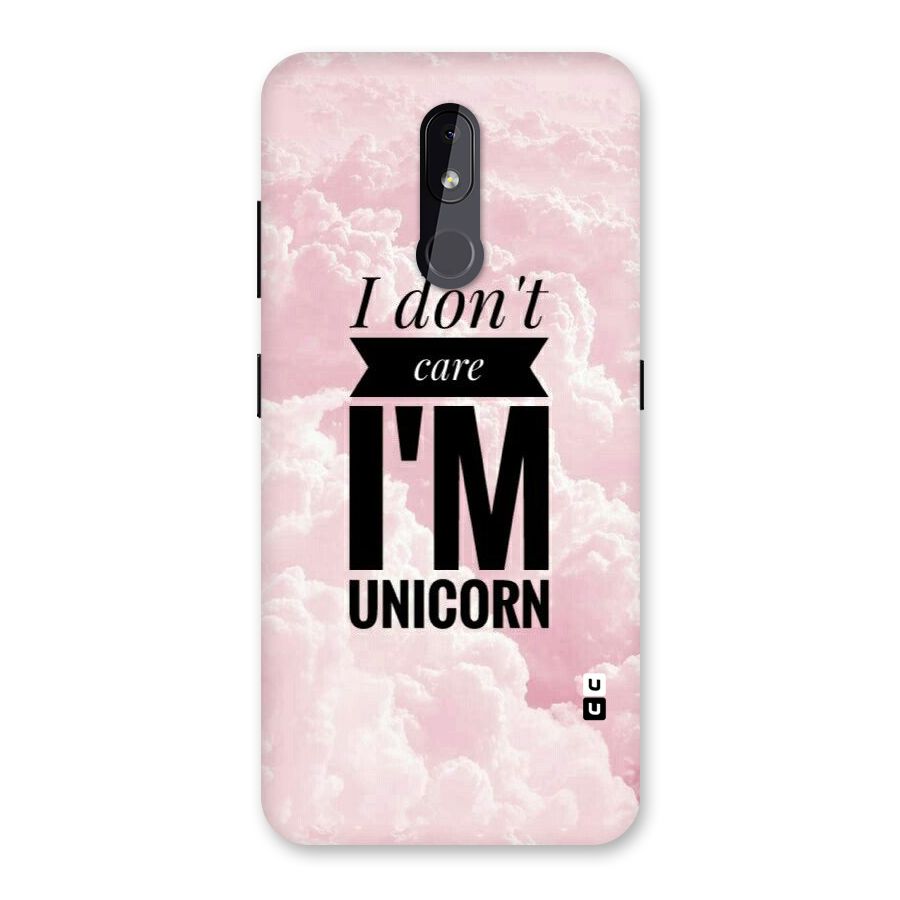 Dont Care Unicorn Back Case for Nokia 3.2