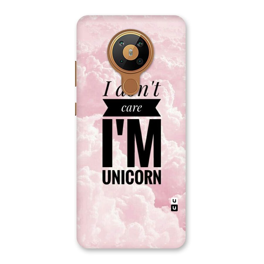 Dont Care Unicorn Back Case for Nokia 5.3