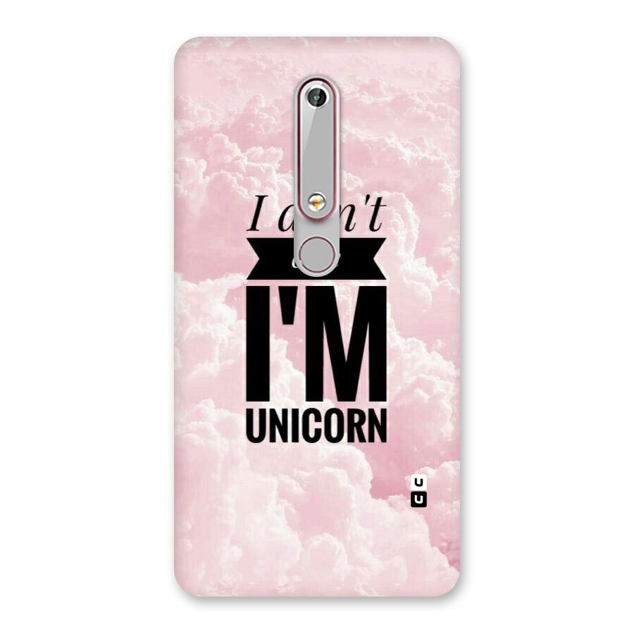 Dont Care Unicorn Back Case for Nokia 6.1