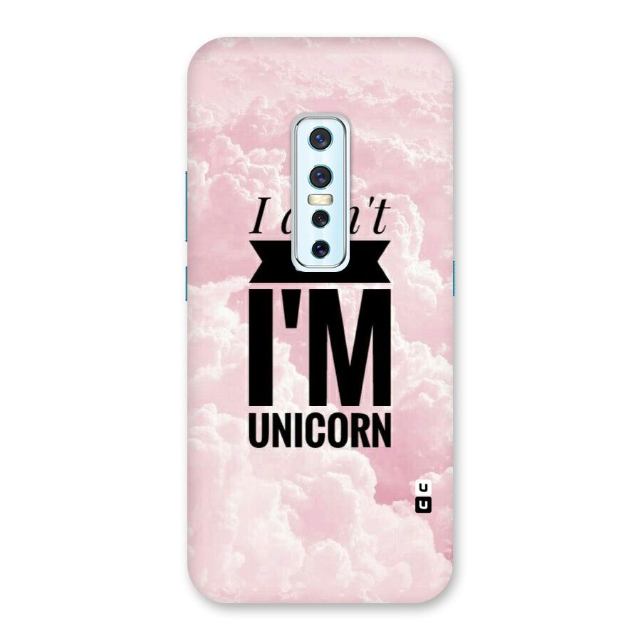 Dont Care Unicorn Back Case for Vivo V17 Pro