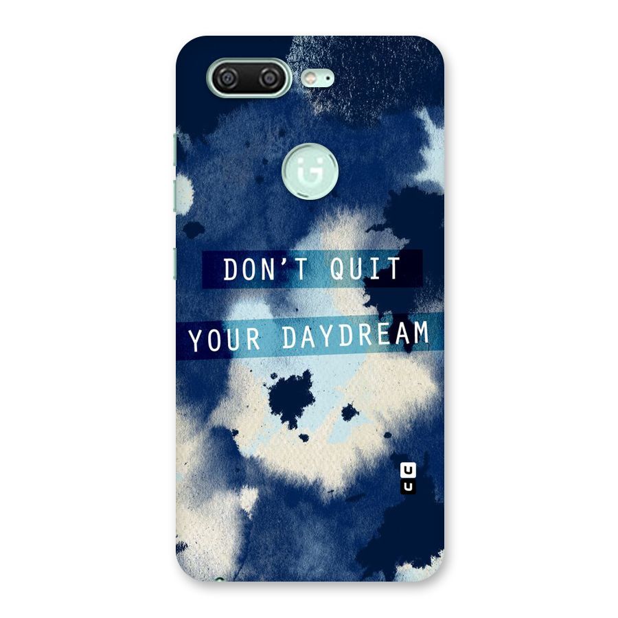 Dont Quit Back Case for Gionee S10