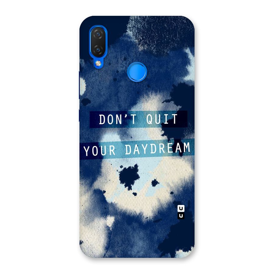 Dont Quit Back Case for Huawei P Smart+