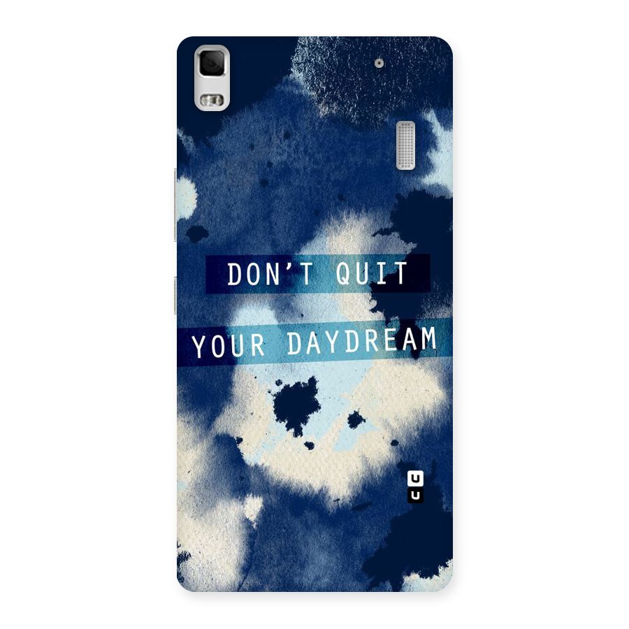 Dont Quit Back Case for Lenovo K3 Note