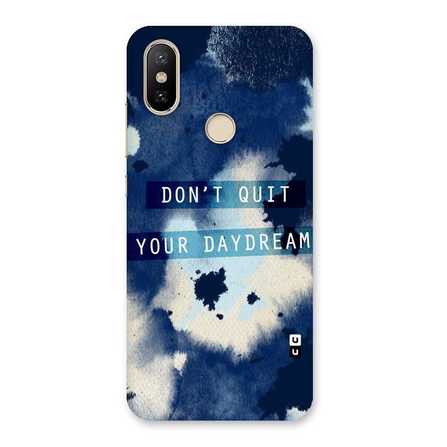 Dont Quit Back Case for Mi A2