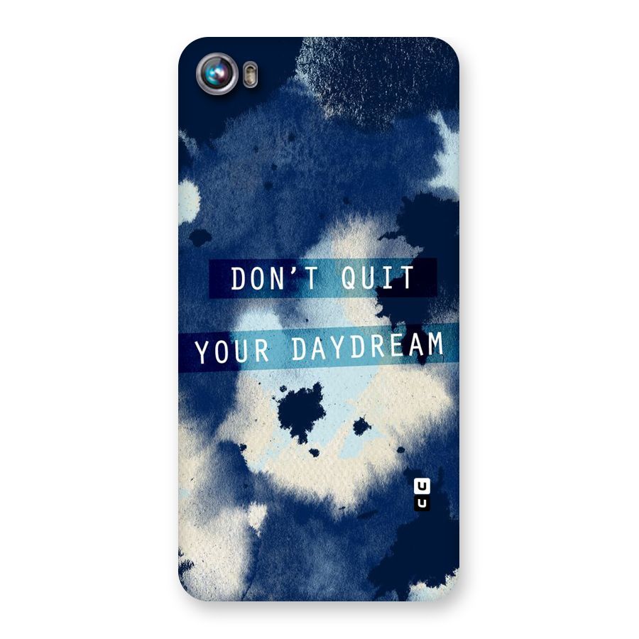 Dont Quit Back Case for Micromax Canvas Fire 4 A107