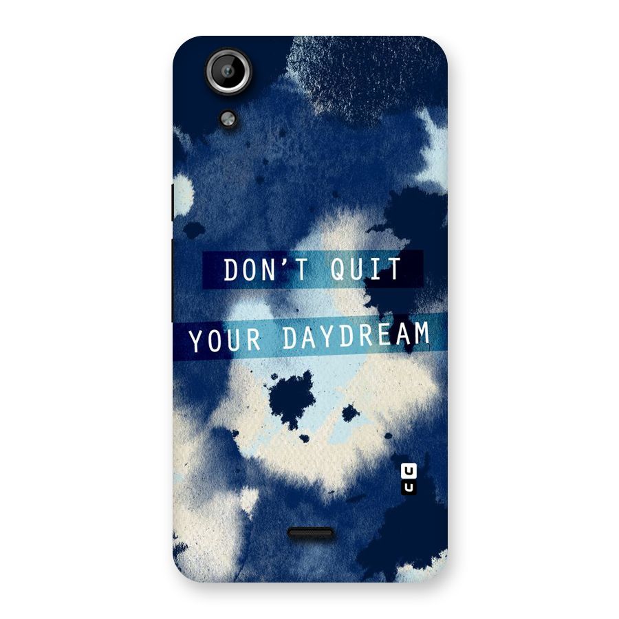 Dont Quit Back Case for Micromax Canvas Selfie Lens Q345