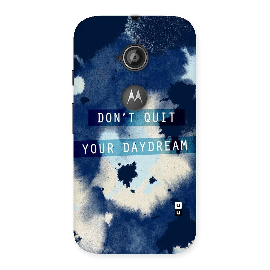 Dont Quit Back Case for Moto E 2nd Gen