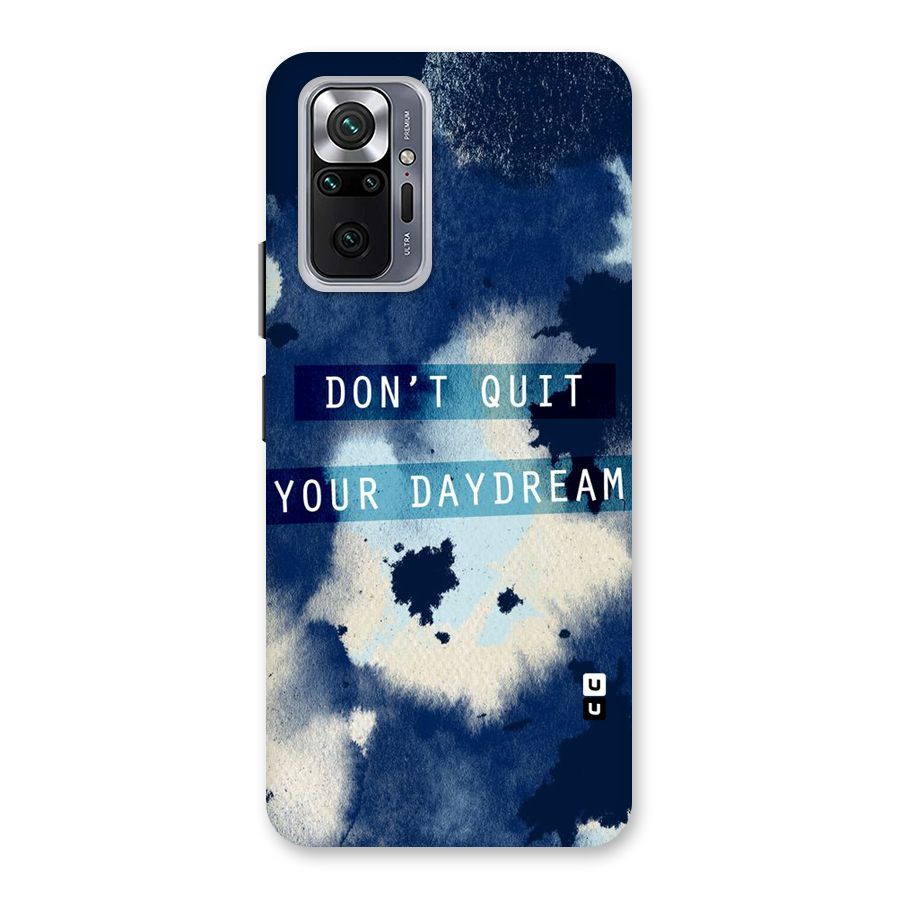 Dont Quit Back Case for Redmi Note 10 Pro