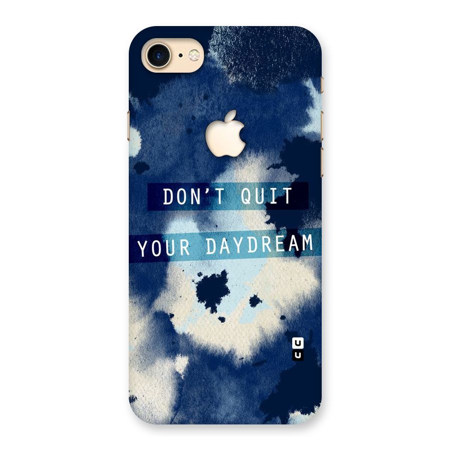 Dont Quit Back Case for iPhone 7 Apple Cut