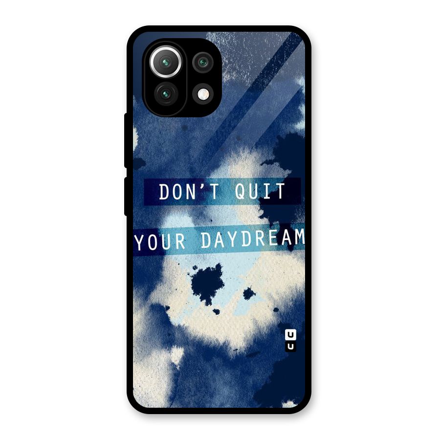 Dont Quit Glass Back Case for Mi 11 Lite