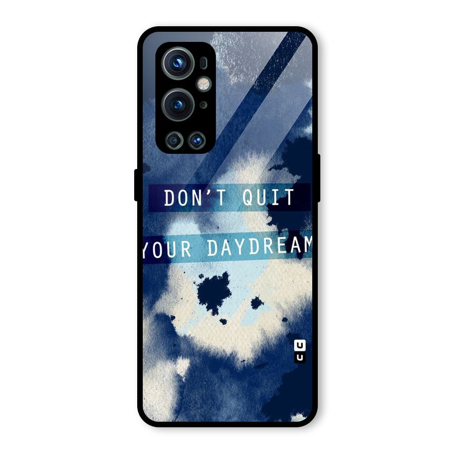 Dont Quit Glass Back Case for OnePlus 9 Pro