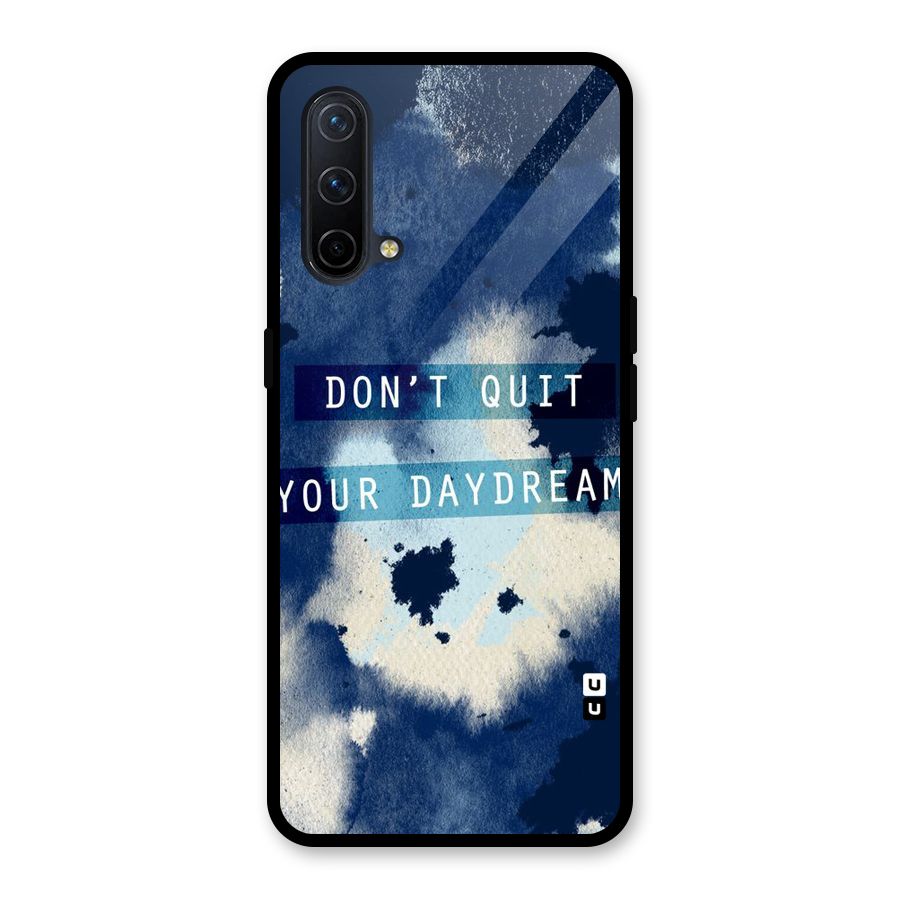 Dont Quit Glass Back Case for OnePlus Nord CE 5G