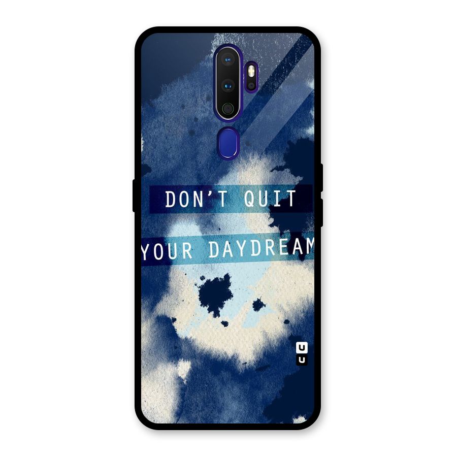 Dont Quit Glass Back Case for Oppo A9 (2020)