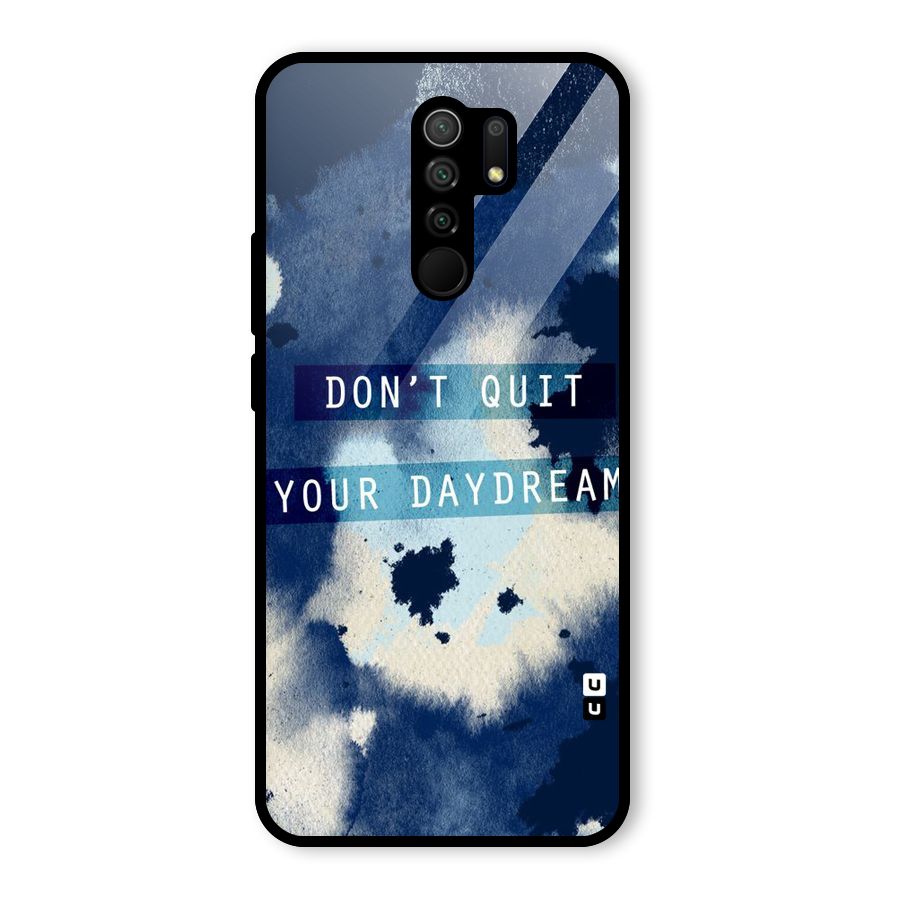 Dont Quit Glass Back Case for Poco M2